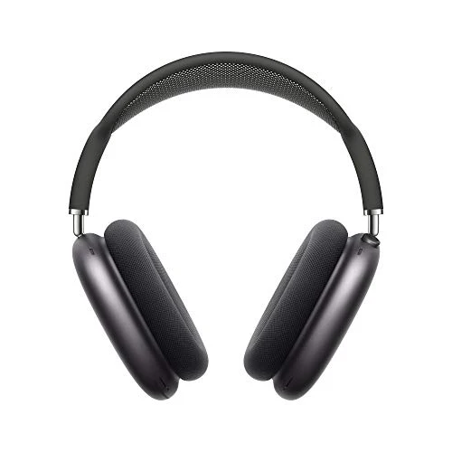 Apple AirPods Max Wireless Over-Ear Headphones, Active Noise Cancelling, Transparency Mode, Personalized Spatial Audio, Dolby Atmos, Bluetooth Headphones for iPhone – Space Gray