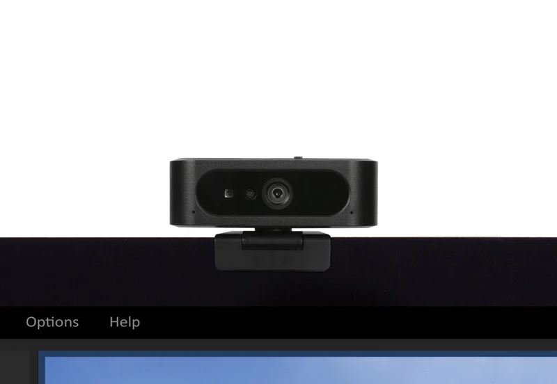 Webcam Full HD avec reconnaissance faciale par infrarouge*