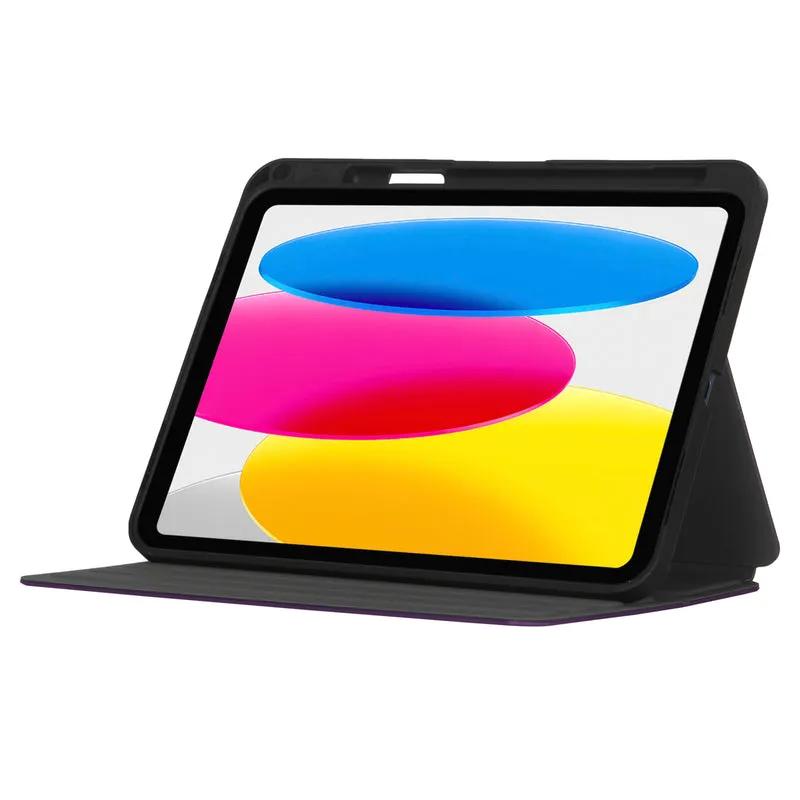 Étui rotatif Click-In™ pour iPad® (A16/11e génération) 11 pouces et (10e génération) 10,9 pouces (violet)