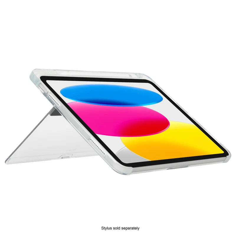 Étui transparent Click-In™ + support pour iPad® Étui rotatif Click-In™ pour iPad® (A16/11e génération) 11 pouces et (10e génération) 10,9 pouces