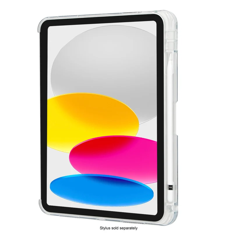 Étui transparent Click-In™ + support pour iPad® Étui rotatif Click-In™ pour iPad® (A16/11e génération) 11 pouces et (10e génération) 10,9 pouces