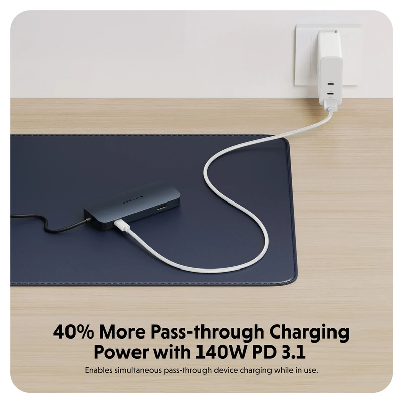 Hub USB-C à 8 ports HyperDrive Next*