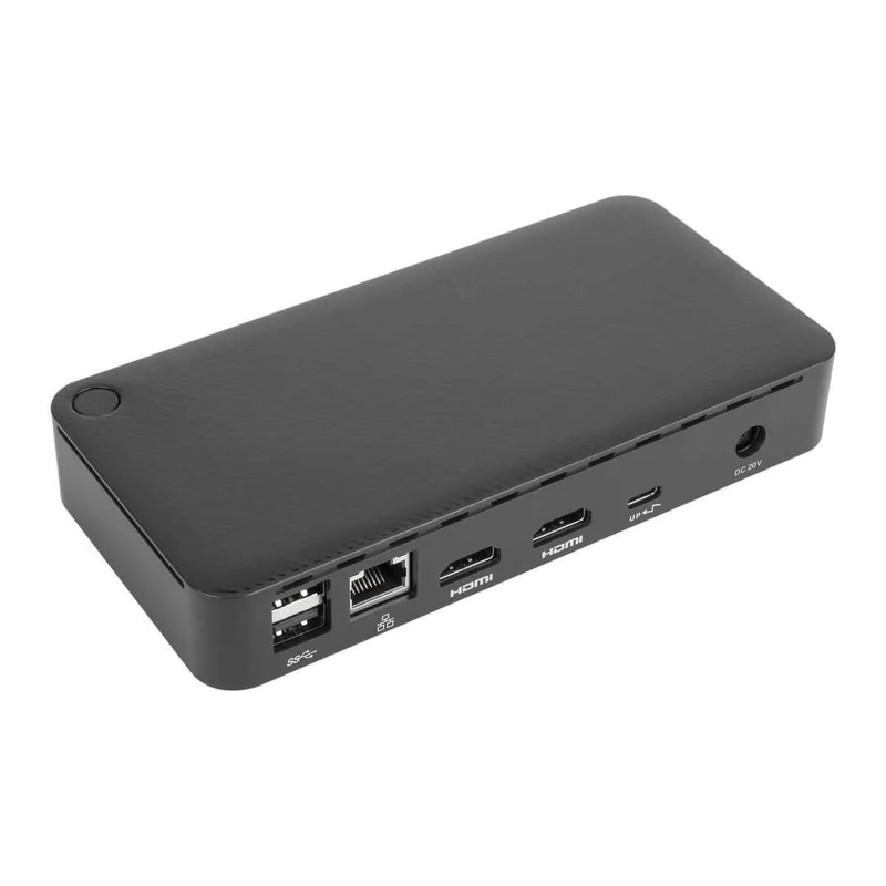 Station d'accueil universelle USB-C Dual 4K HDMI (DV4K) avec alimentation 65 W*