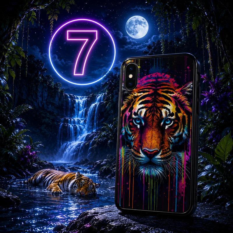 Coques Tigre Pop Art