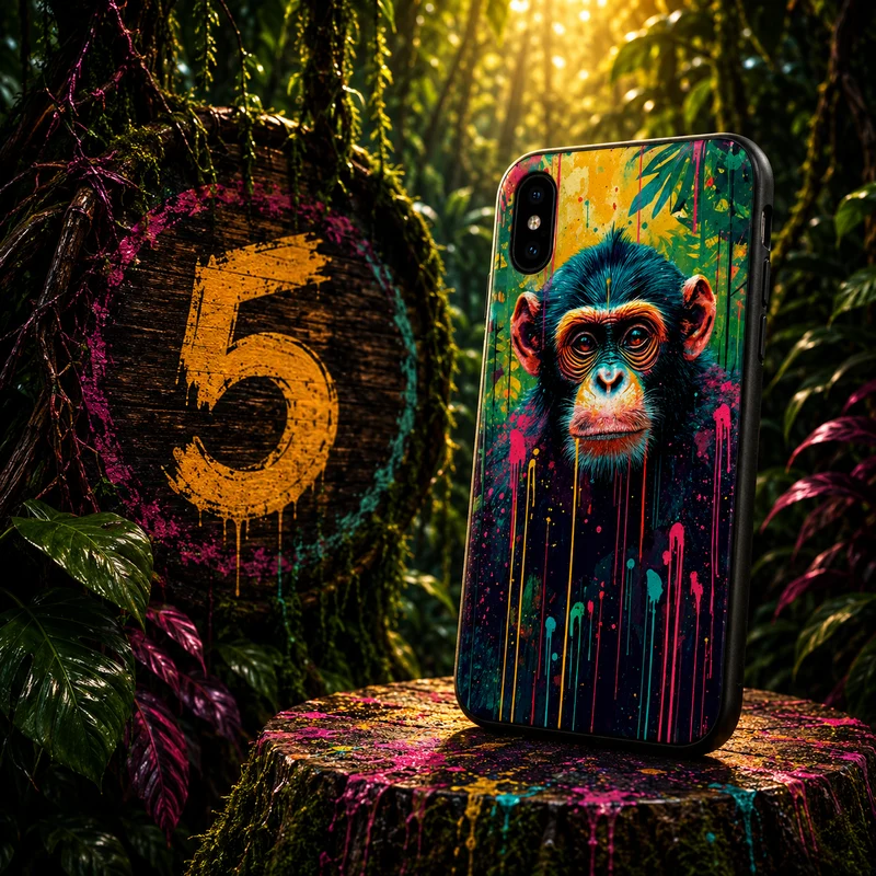 Coques Singe Pop Art