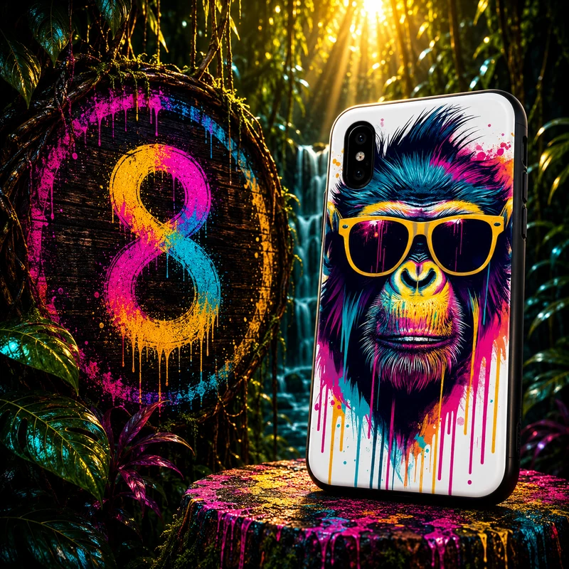 Coques Singe Pop Art