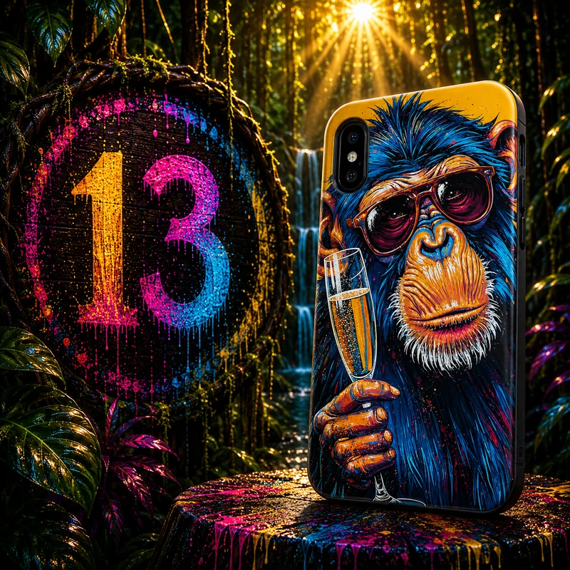Coques Singe Pop Art