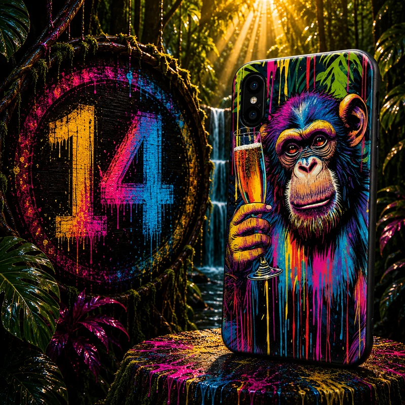 Coques Singe Pop Art