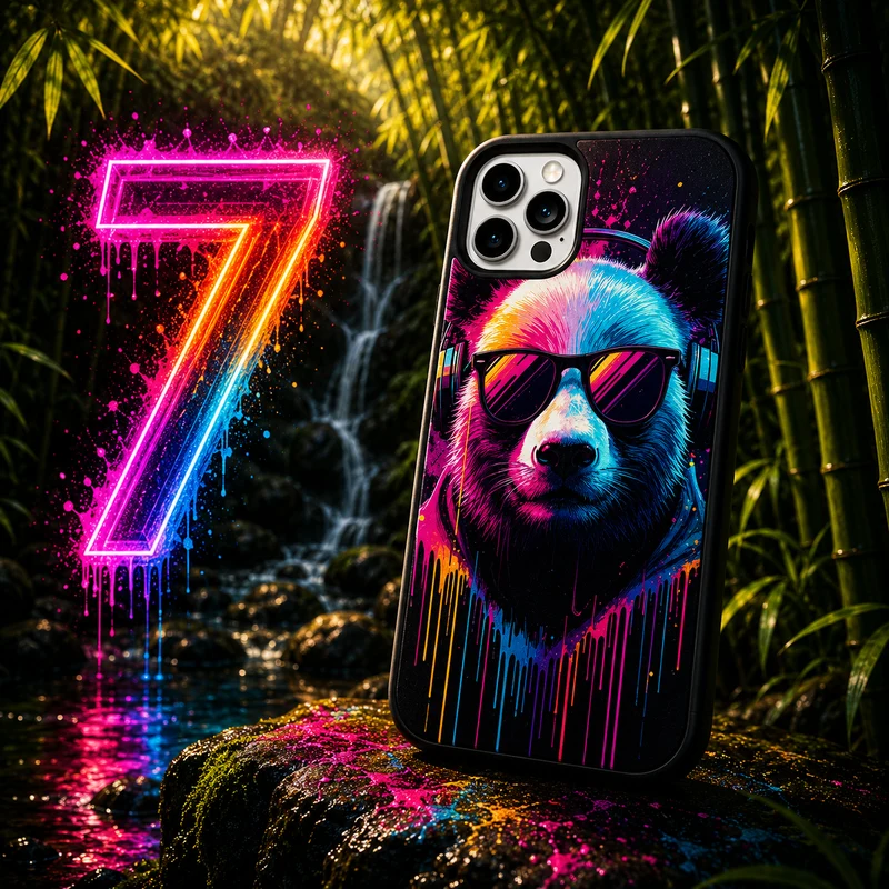 Coques Panda Pop Art