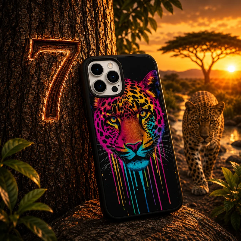 Coques Léopard Pop Art