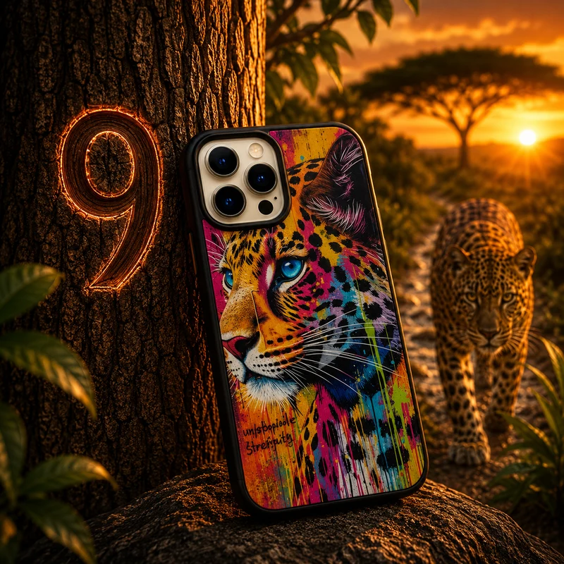 Coques Léopard Pop Art