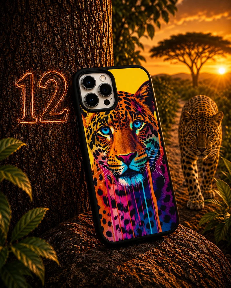 Coques Léopard Pop Art