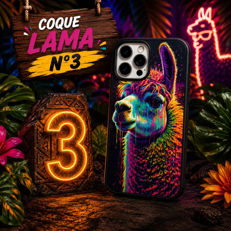 Coques Lama Pop Art