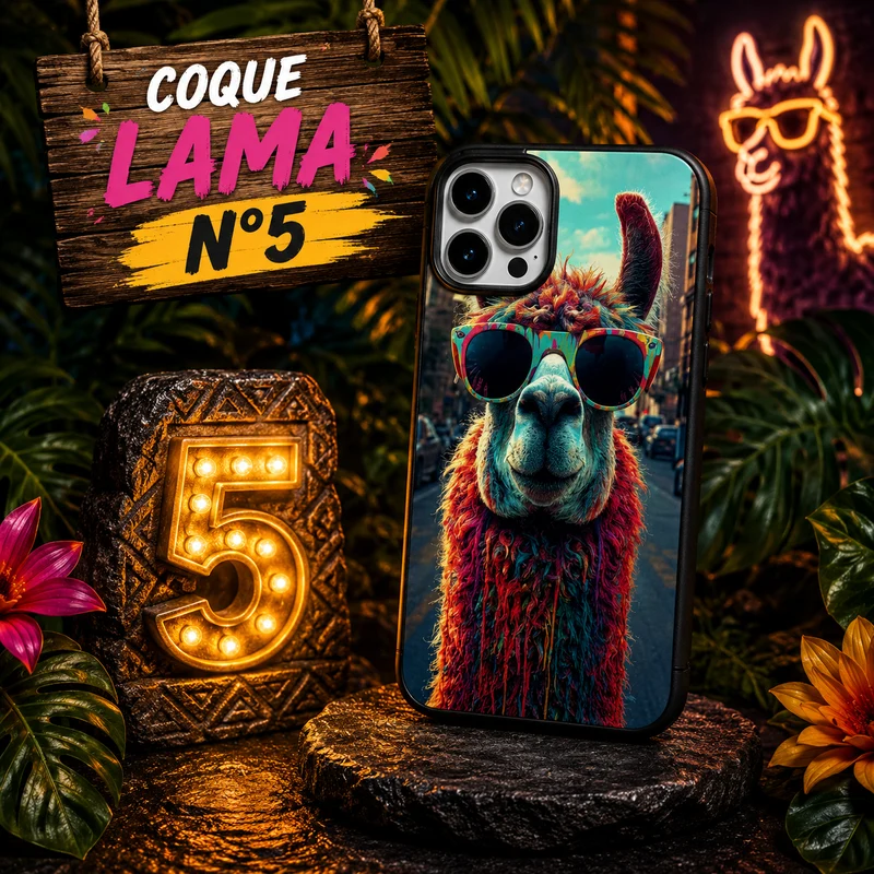 Coques Lama Pop Art