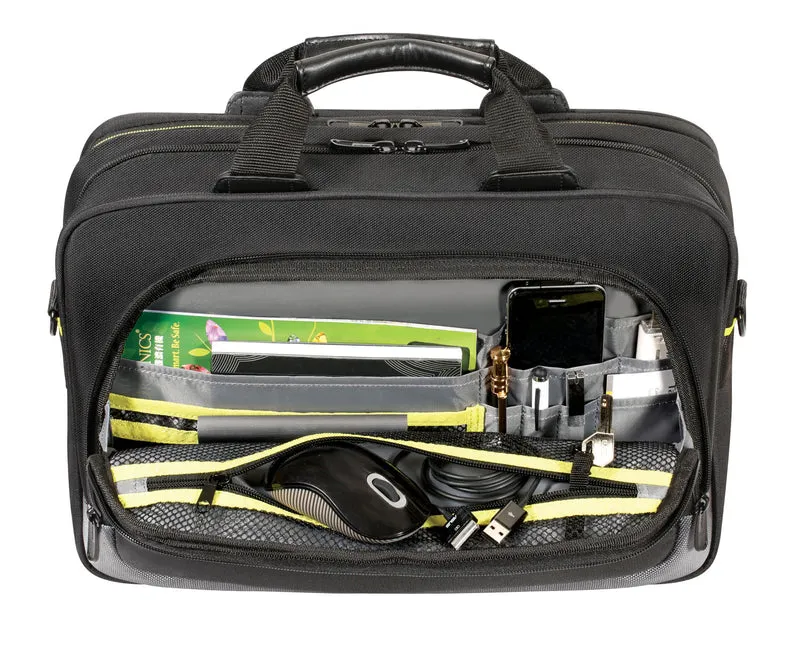 Sacoche pour ordinateur portable City Gear 15,6 pouces à chargement par le haut - Noir*