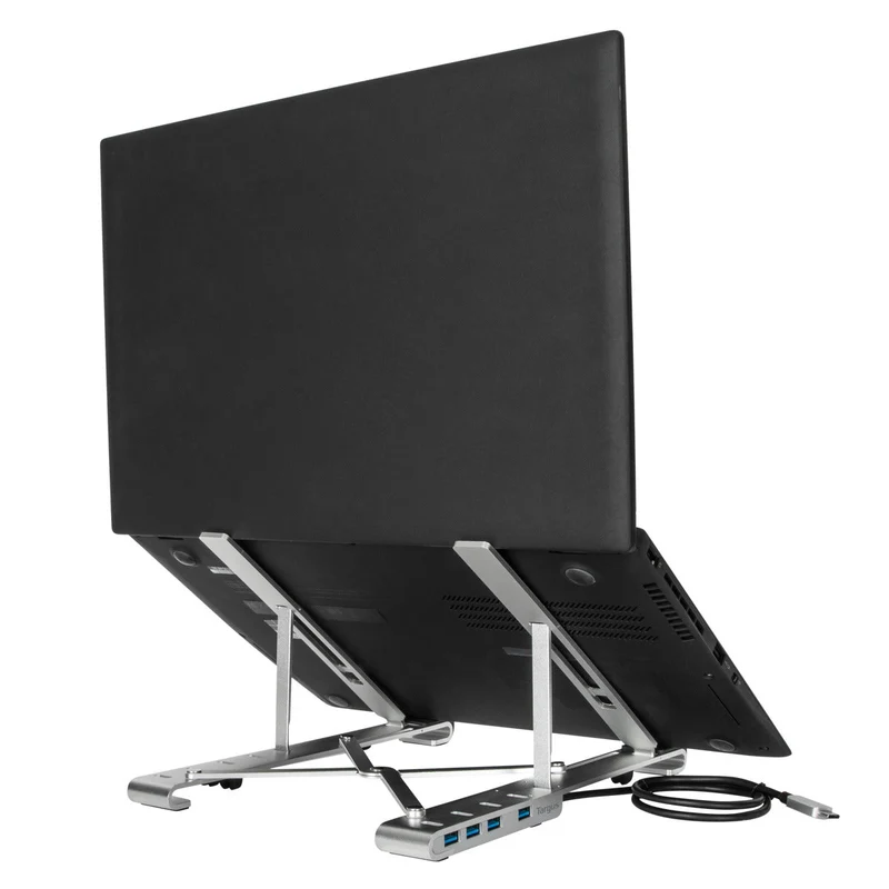 Support portable avec concentrateur USB-C intégré*
