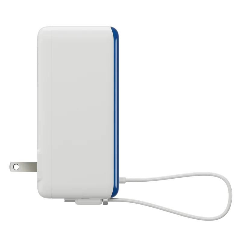 Mini-batterie externe et chargeur secteur HyperJuice® Flex USB-C 35 W - Bleu