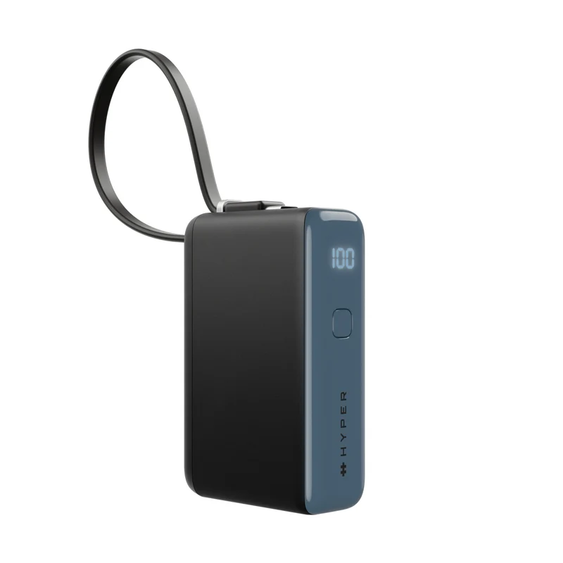 Mini batterie externe HyperJuice® Flex USB-C 30 W - Noir