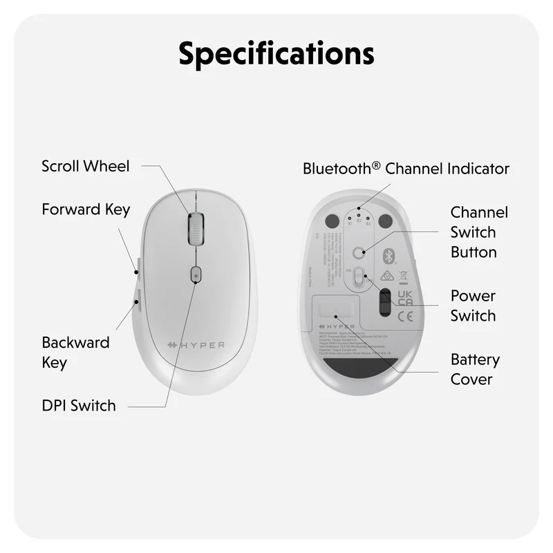 Souris HyperSpace™ Bluetooth