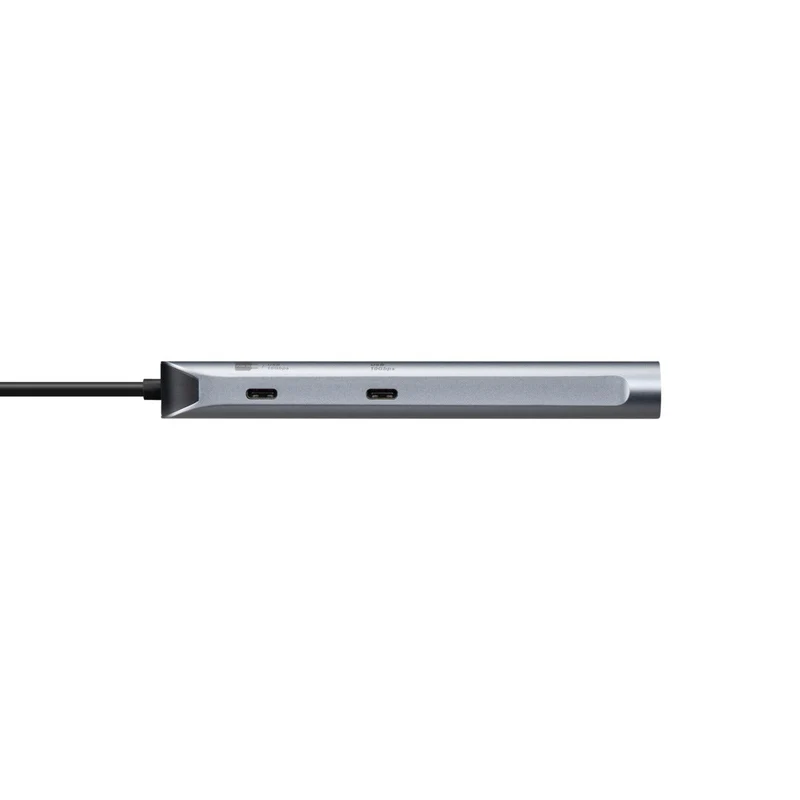 Kit comprenant une station d'accueil USB-C en mode alternatif avec deux sorties HDMI 4K et une alimentation de 100 W