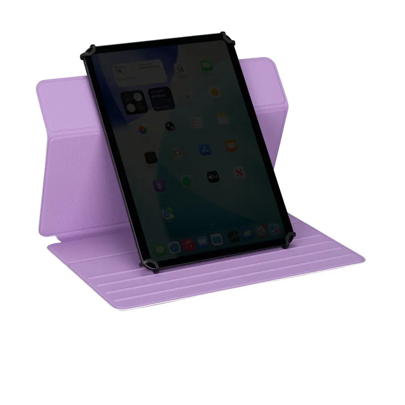 Étui universel Safe Fit™ pour tablette, pivotant à 360°, 9,5 à 11,5 pouces - Violet