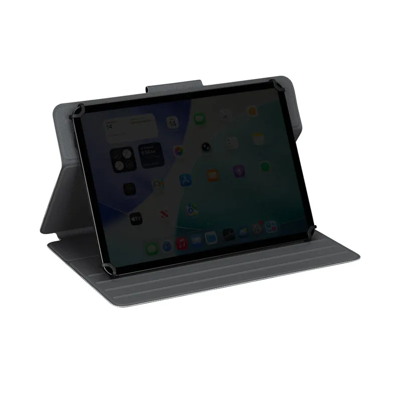 Étui universel Safe Fit™ pour tablette, pivotant à 360°, 9,5 po à 11,5 po - Gris