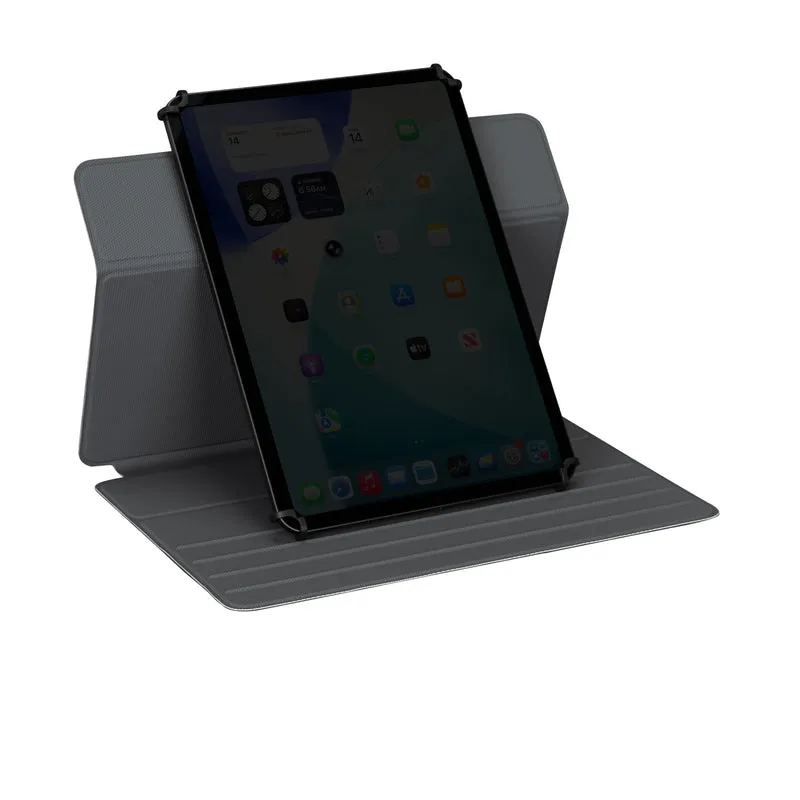 Étui universel Safe Fit™ pour tablette, pivotant à 360°, 9,5 po à 11,5 po - Gris