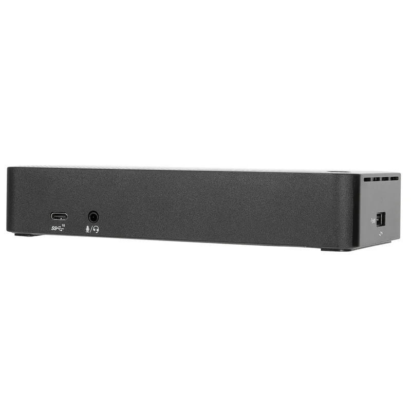 Station d'accueil USB-C universelle DV4K avec 100W Power Delivery et kit d'alimentation hôte hérité.