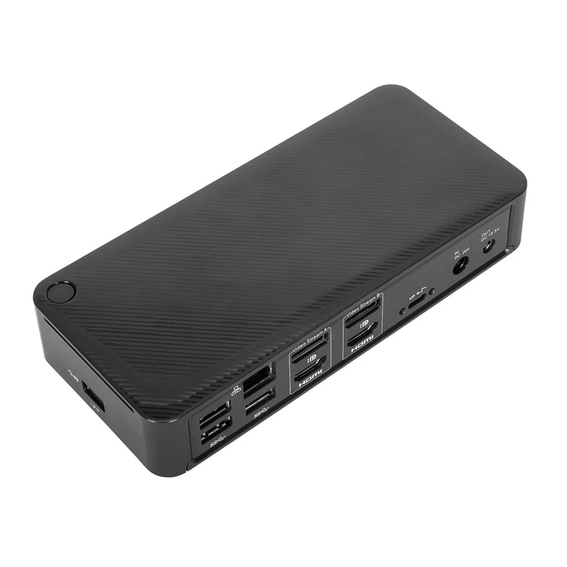 Station d'accueil USB-C universelle DV4K avec 100W Power Delivery