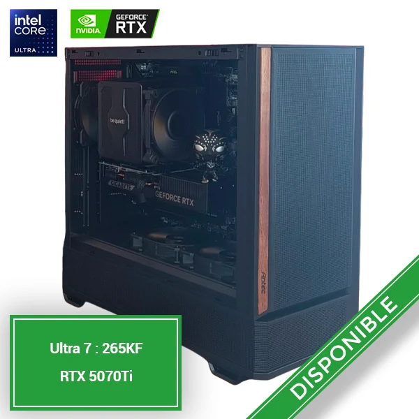 [Disponible] PC Black Ultra7 RTX5070Ti