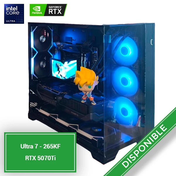 [Disponible] PC Goku Ultra7 RTX5070Ti Custom