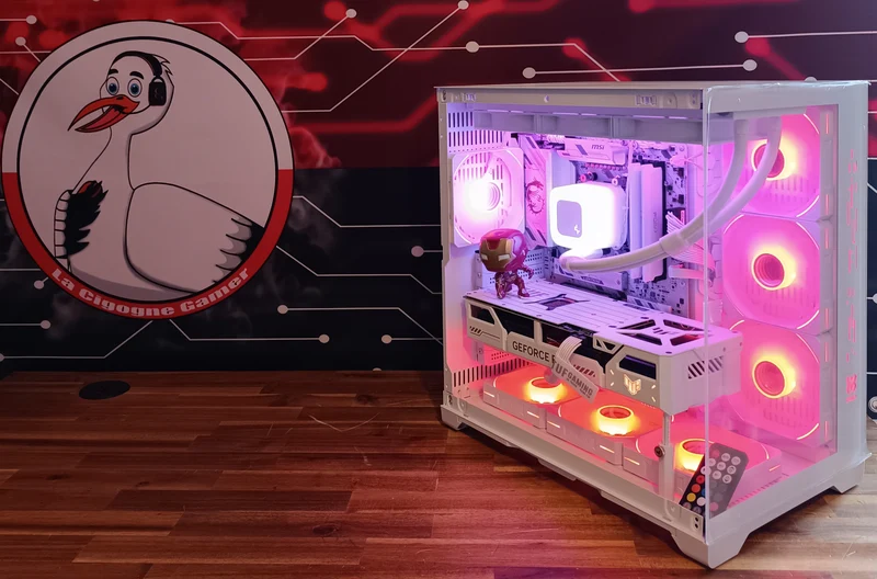 [Disponible] PC Iron Man 2.0 Blanc R7X3D RTX5070Ti