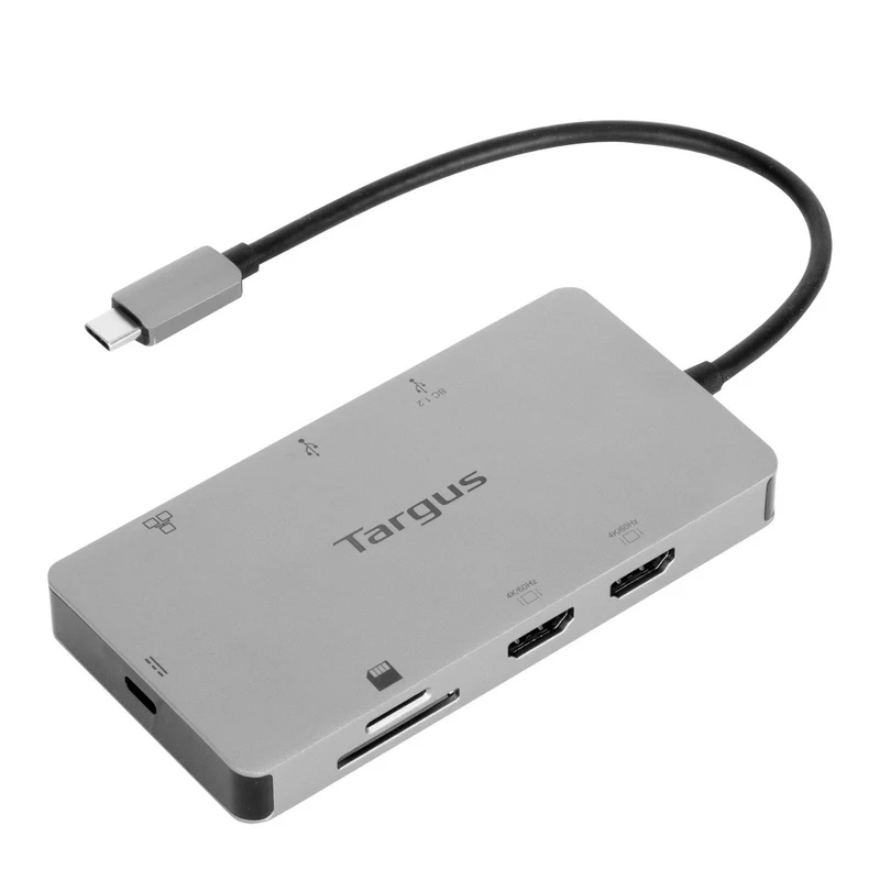 Station d'accueil USB-C avec deux ports HDMI 4K et fonction PD Pass-Thru* de 100 W