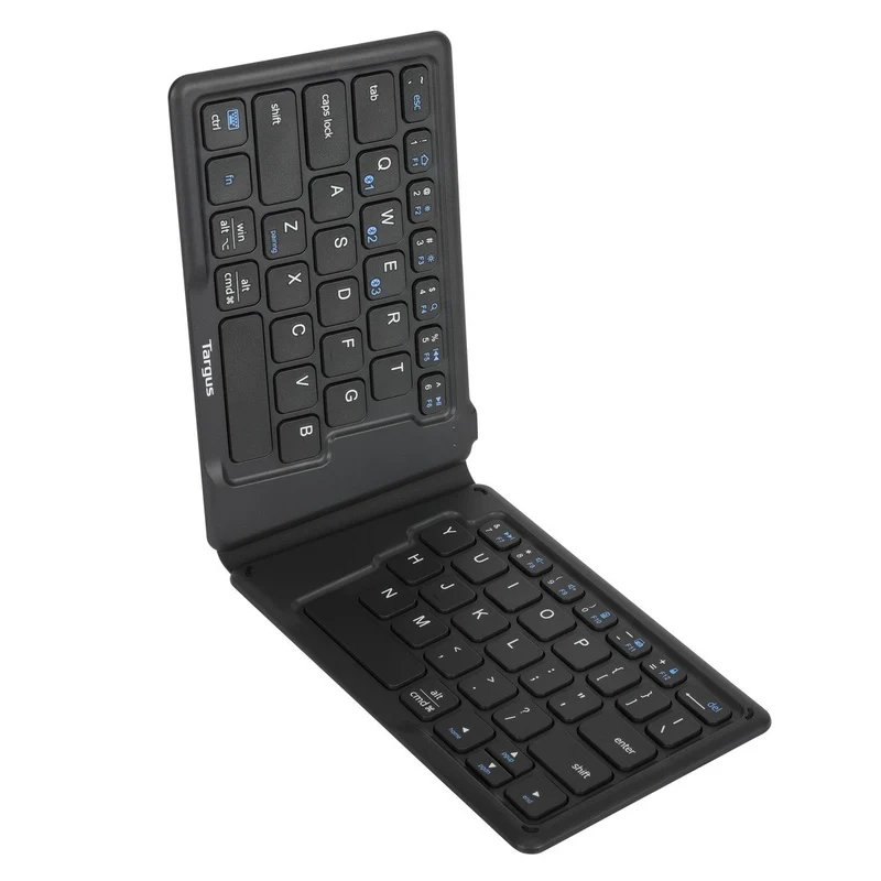 Clavier ergonomique pliable Bluetooth® antimicrobien
