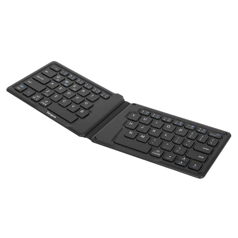 Clavier ergonomique pliable Bluetooth® antimicrobien