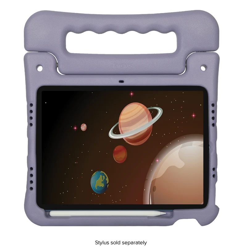 Étui antimicrobien pour enfants pour iPad® (A16/11e génération) 11 pouces, iPad Air® 11 pouces (M4/M3/M2), iPad® 10,9 pouces (10e génération), iPad Air® 10,9 pouces (5e/4e génération) et iPad Pro® 11 pouces (4e/3e/2e/1re génération) - Violet