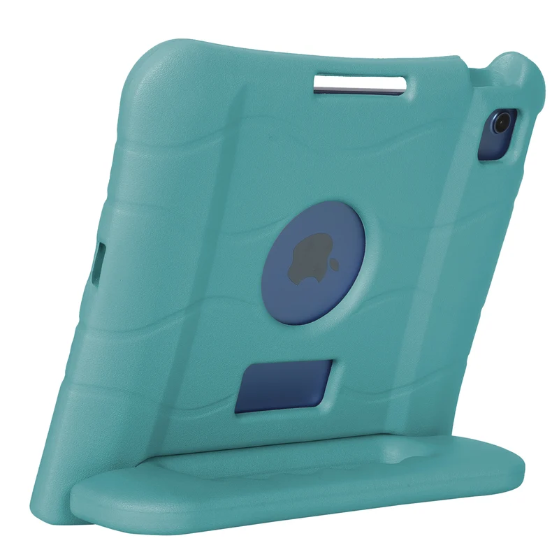 Étui antimicrobien pour enfants pour iPad® (A16/11e génération) 11 pouces, iPad Air® 11 pouces (M4/M3/M2), iPad® 10,9 pouces (10e génération), iPad Air® 10,9 pouces (5e/4e génération) et iPad Pro® 11 pouces (4e/3e/2e/1re génération) - Bleu sarcelle