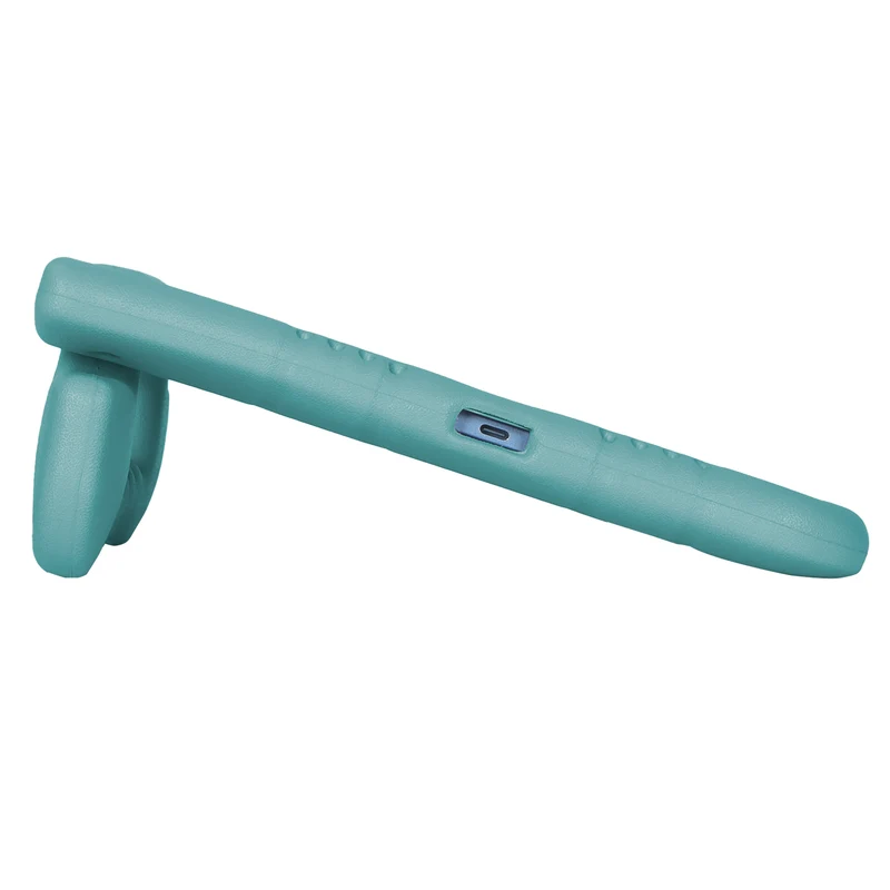 Étui antimicrobien pour enfants pour iPad® (A16/11e génération) 11 pouces, iPad Air® 11 pouces (M4/M3/M2), iPad® 10,9 pouces (10e génération), iPad Air® 10,9 pouces (5e/4e génération) et iPad Pro® 11 pouces (4e/3e/2e/1re génération) - Bleu sarcelle