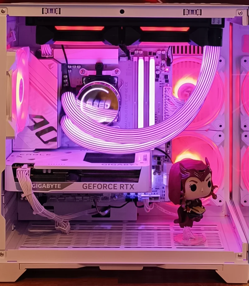 PC Red Witch Blanc