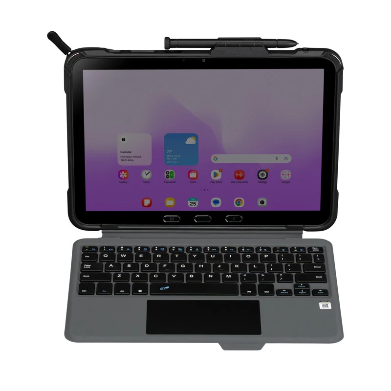 Étui prêt à l'emploi + clavier détachable pour Samsung Galaxy® Tab Active5 Pro et Tab Active4 Pro
