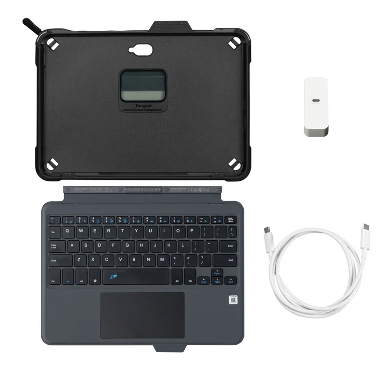 Étui prêt à l'emploi + clavier détachable pour Samsung Galaxy® Tab Active5 Pro et Tab Active4 Pro