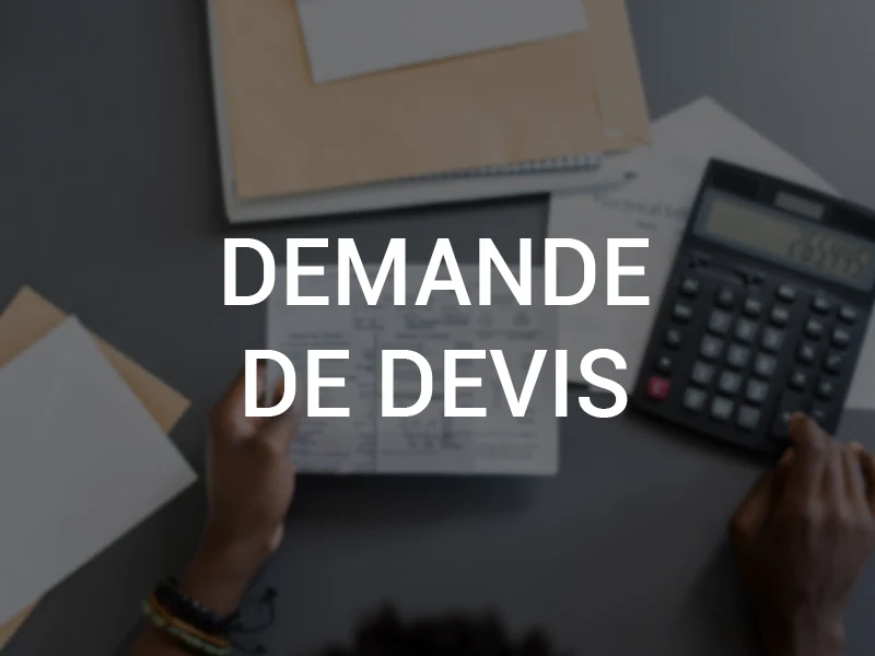Demande de devis