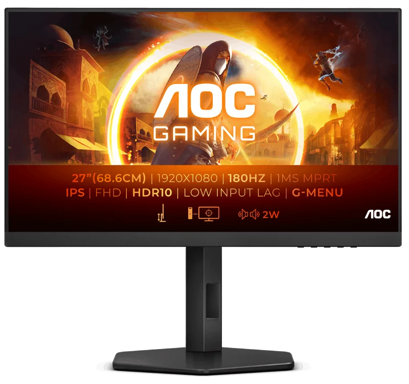 AOC 27" FHD/180Hz/HDR