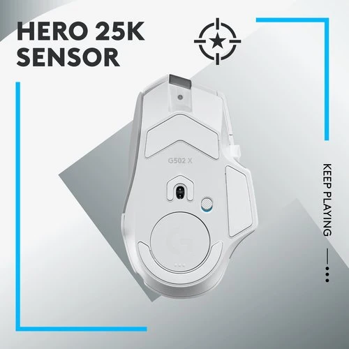 Logitech G502 X LIGHTSPEED WHITE