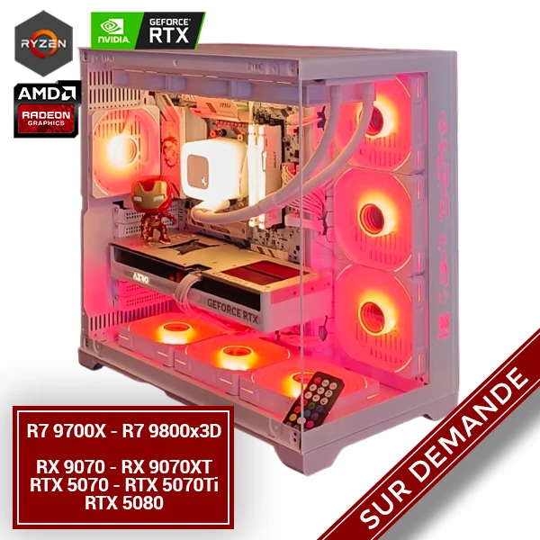 PC Iron Man 2.0 Blanc
