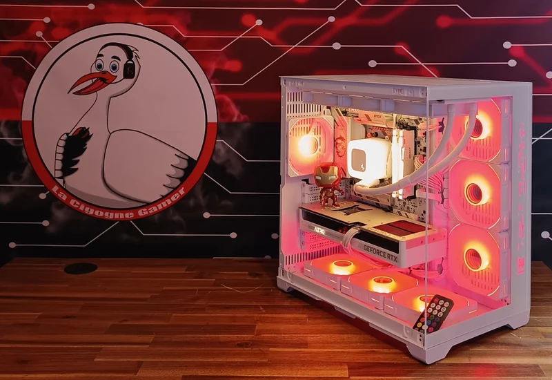 PC Iron Man 2.0 Blanc