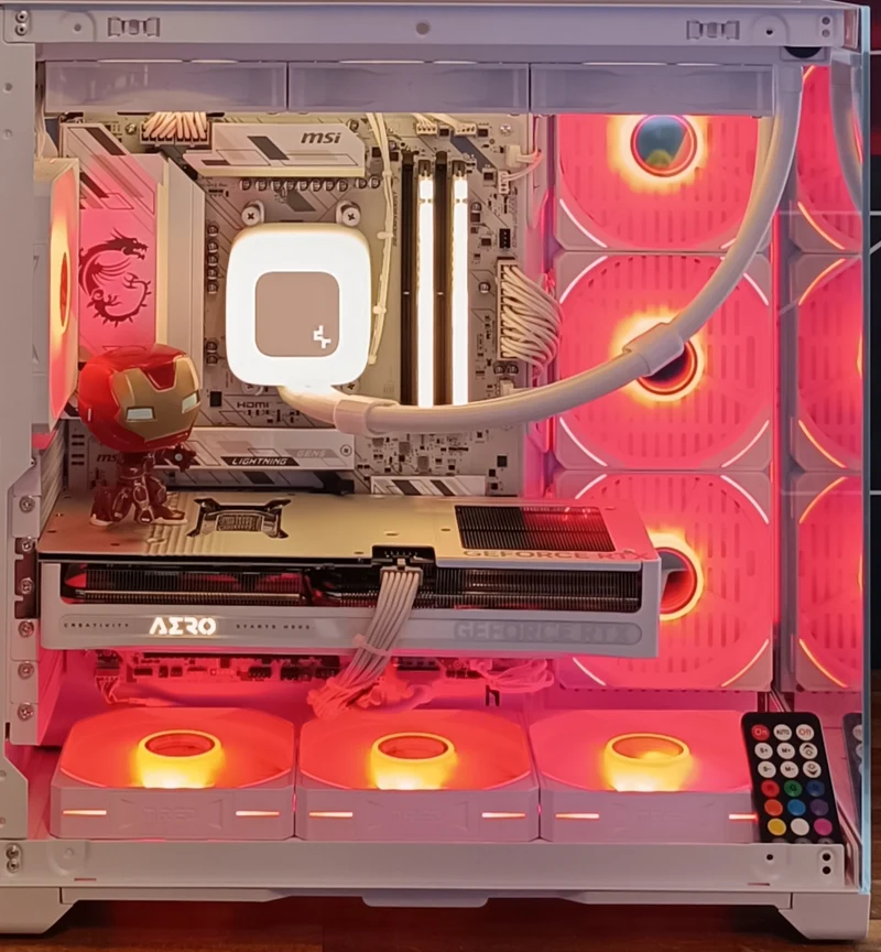 PC Iron Man 2.0 Blanc