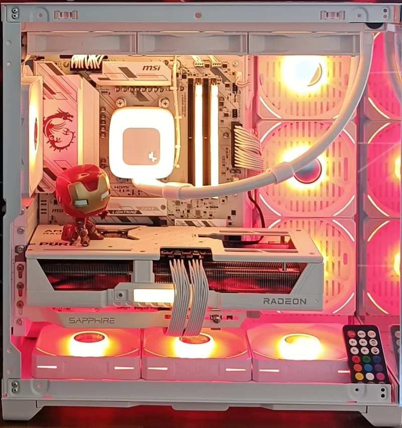 PC Iron Man 2.0 Blanc