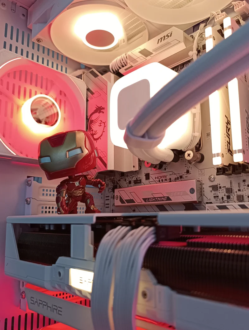 PC Iron Man 2.0 Blanc