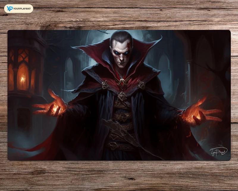 Master of Shadows - MTG Spielmatte - 24 x 14 inches - MTG Geschenke - MTG Zubehör - Magie Tischmatte